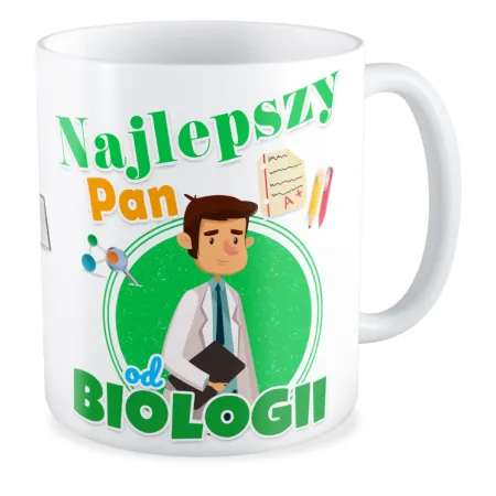 Kubek na DZIEŃ NAUCZYCIELA Najlepszy Pan od biologii